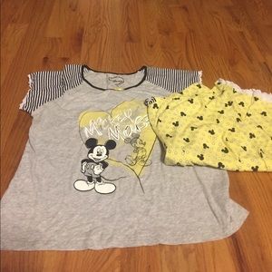 Mickey Mouse pajamas